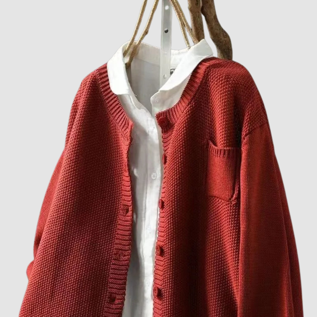 Women's Knit Cardigan for Autumn Layering