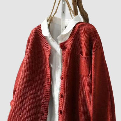 Women's Knit Cardigan for Autumn Layering