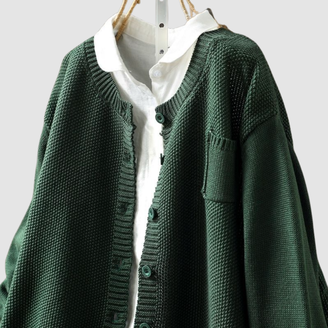 Women's Knit Cardigan for Autumn Layering