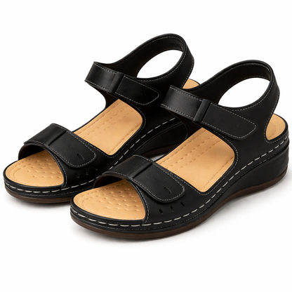 Women's Orthopedic Sandals with Wedge Heel