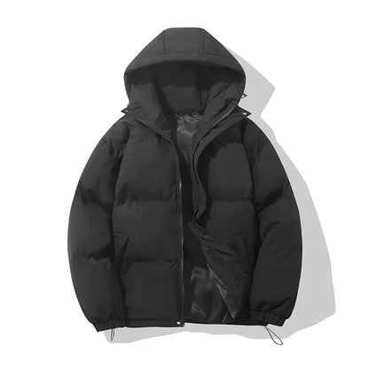 Women's Hooded Puffer Jacket for Cool Weather Walking