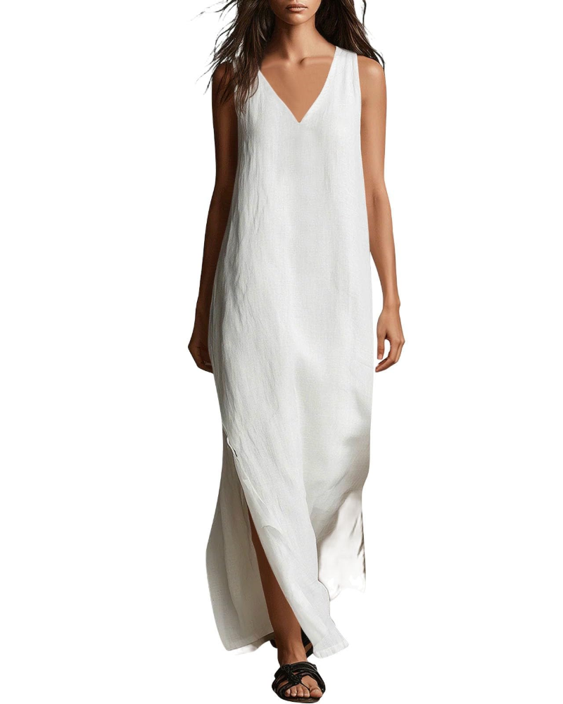 Women's Boho-Chic Maxi Dress for Vacation