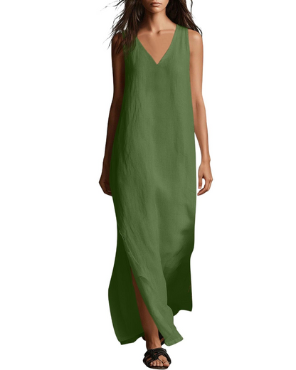 Women's Boho-Chic Maxi Dress for Vacation
