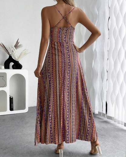 Women's Ethnic Maxi Dress for Vacation