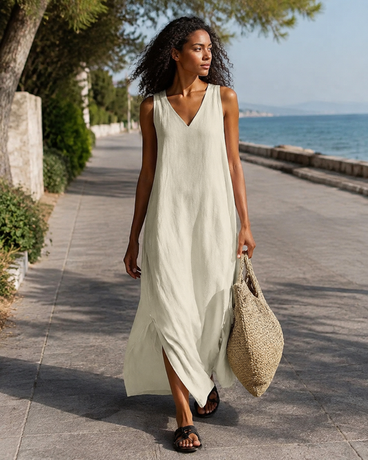 Women's Boho-Chic Maxi Dress for Vacation