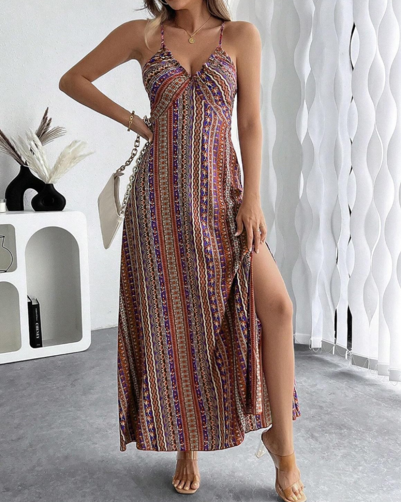 Women's Ethnic Maxi Dress for Vacation