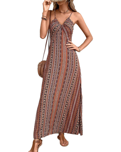 Women's Ethnic Maxi Dress for Vacation