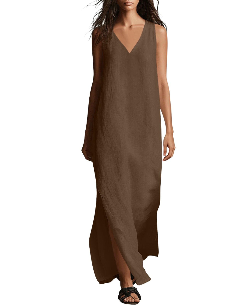 Women's Boho-Chic Maxi Dress for Vacation