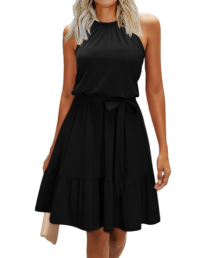 Women's Floral Print Dress for Holiday Styling
