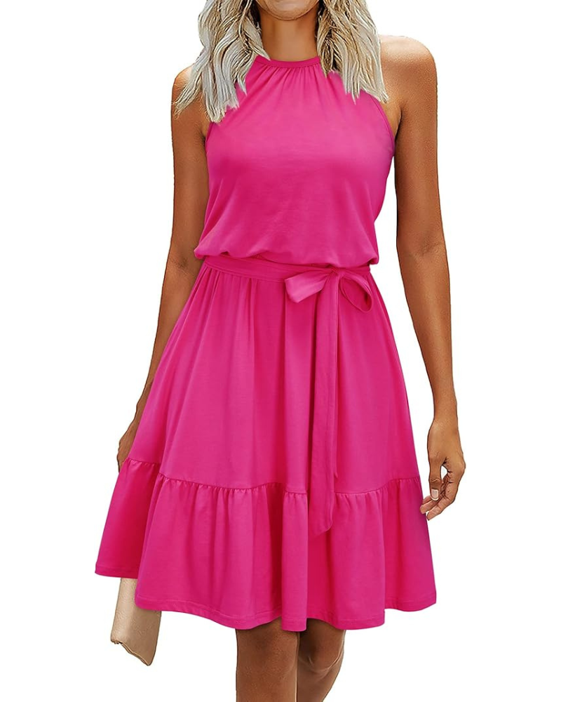Women's Floral Print Dress for Holiday Styling