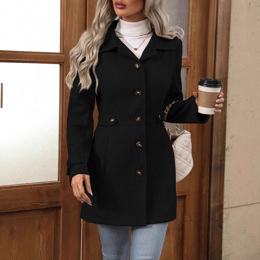 Women's Tailored Trench Coat for Business