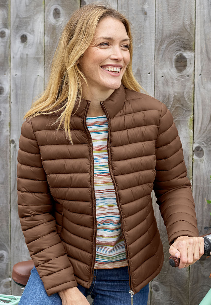Women's Praline Padded Jacket for Commuting