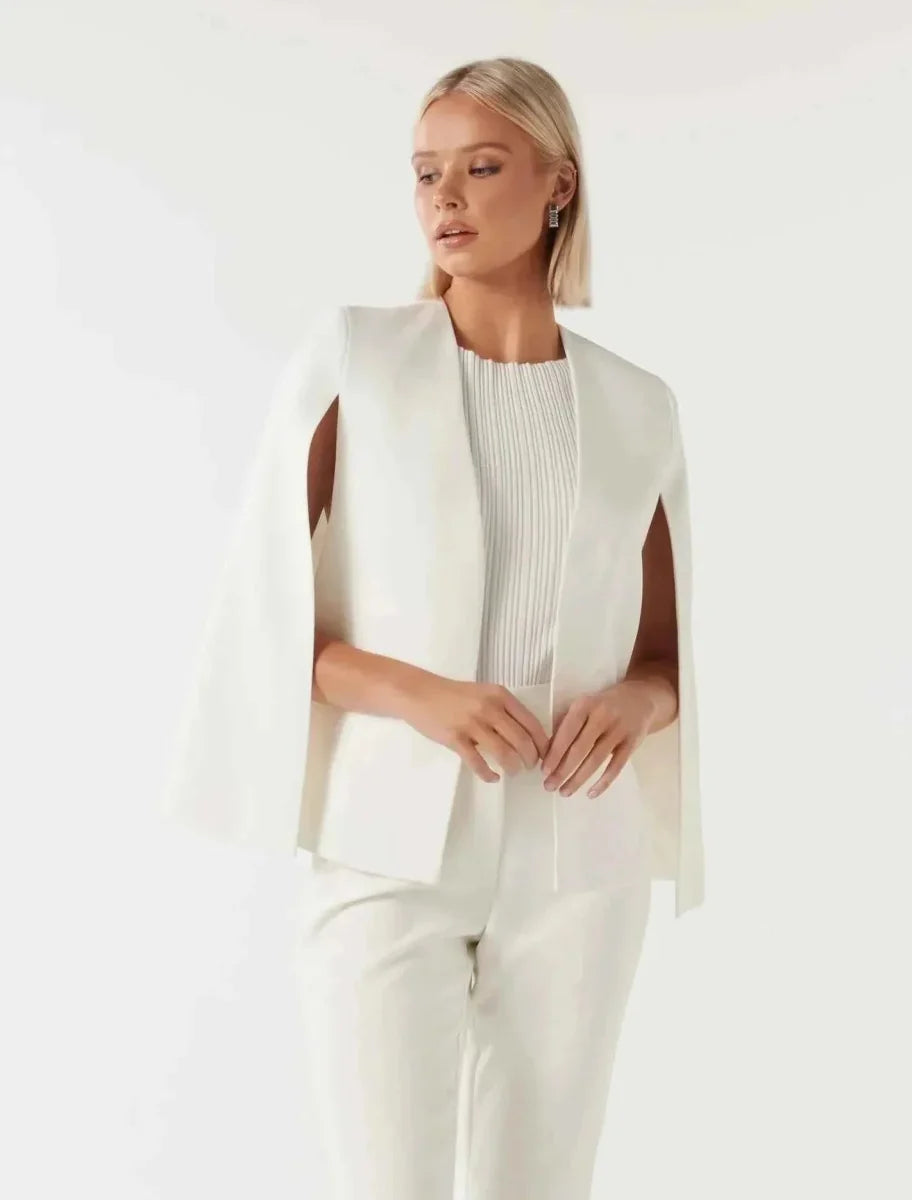 Women's Cape Sleeve Blazer Straight Cut