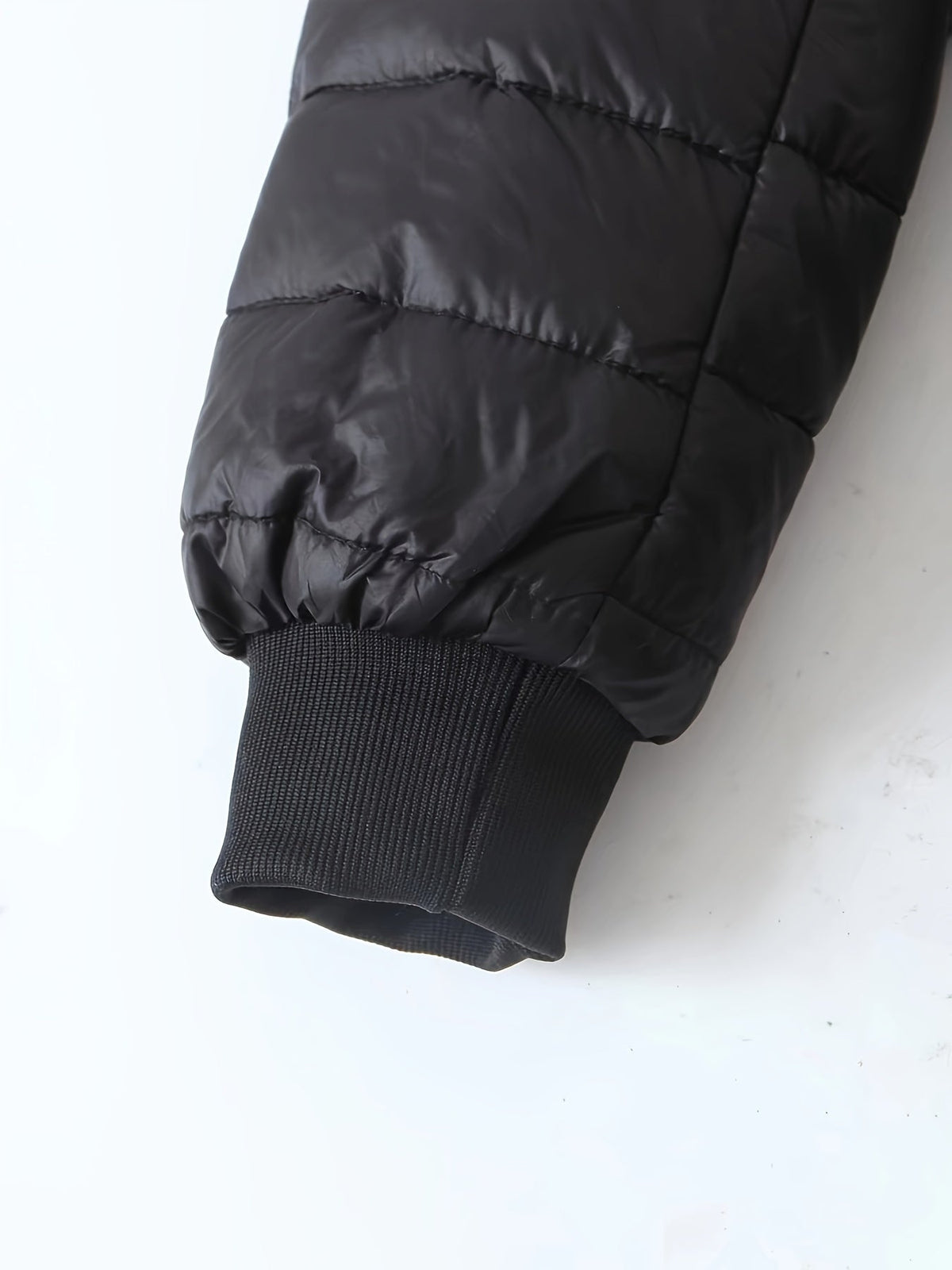 Women's Quilted Longline Coat with Full Zip