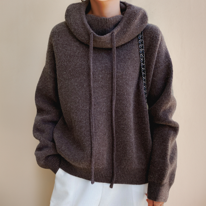Women's Merino Turtleneck for Cool Weather