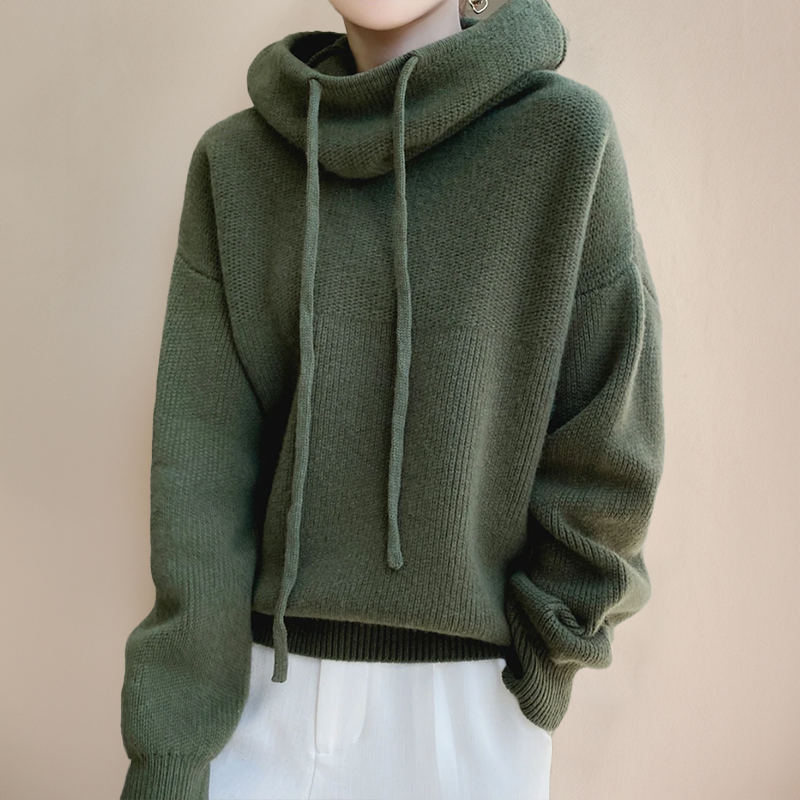 Women's Merino Turtleneck for Cool Weather