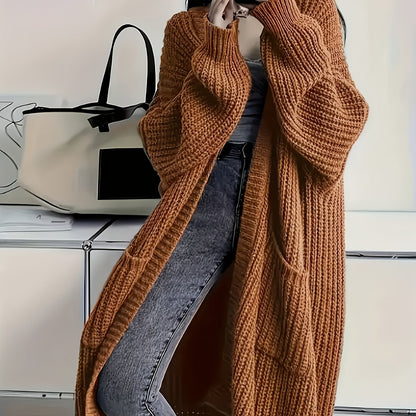 Women's Relaxed Cardigan with Buttons for Office