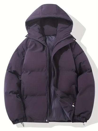 Women's Oversized Quilted Hooded Puffer Jacket