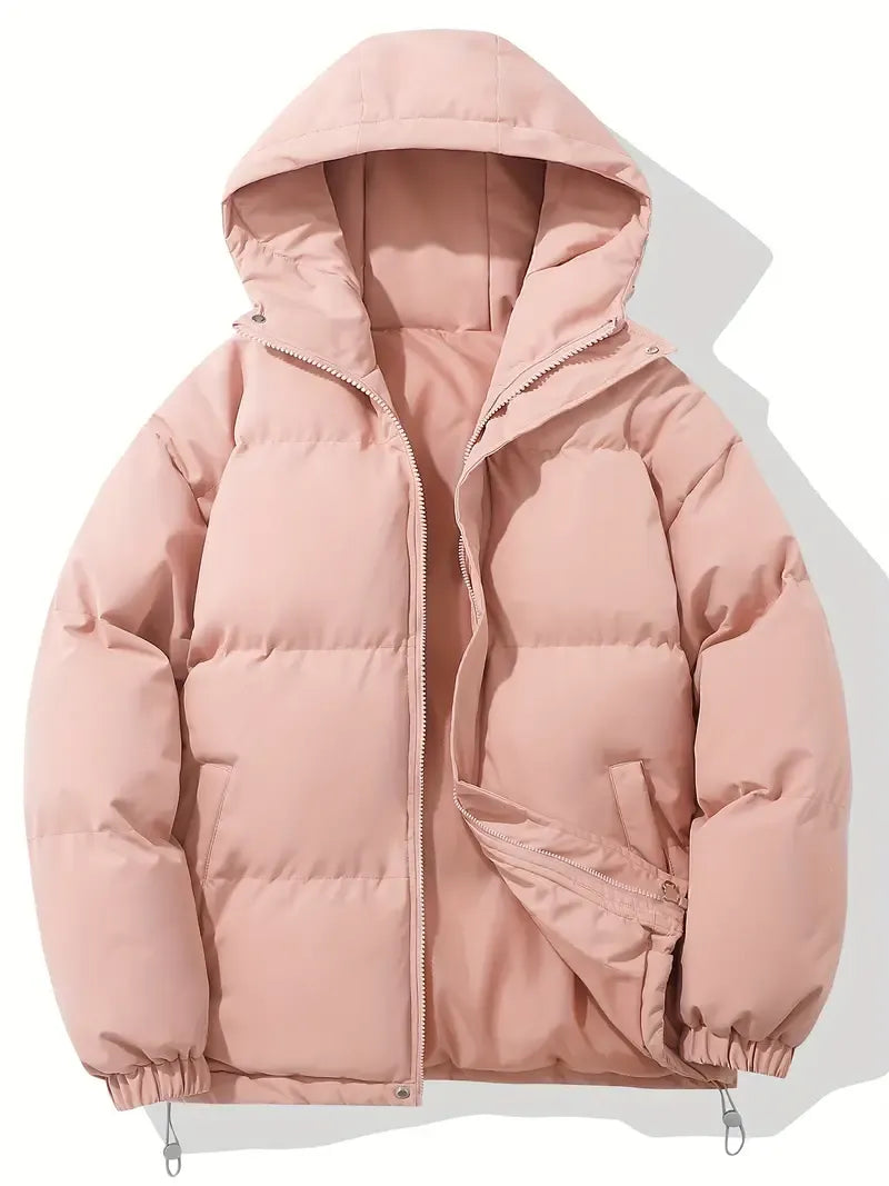 Women's Oversized Quilted Hooded Puffer Jacket