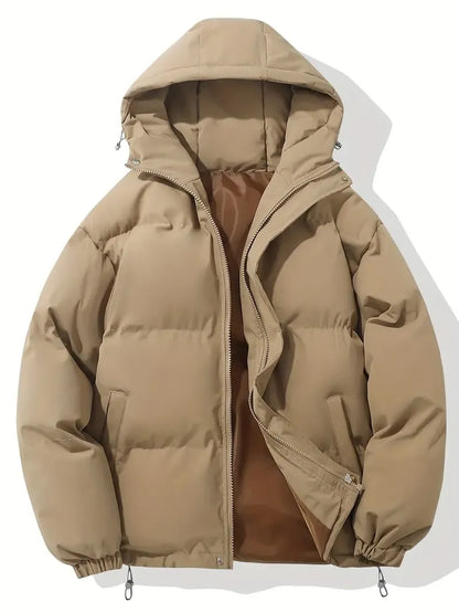 Women's Oversized Quilted Hooded Puffer Jacket