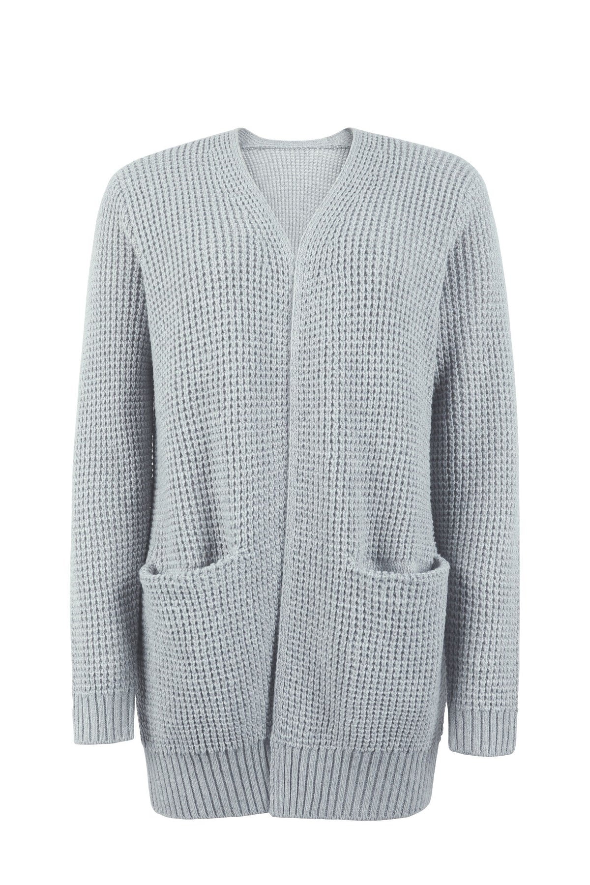 Women's Open Front Knit Cardigan for Weekends