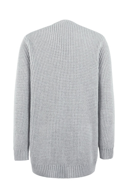 Women's Open Front Knit Cardigan for Weekends