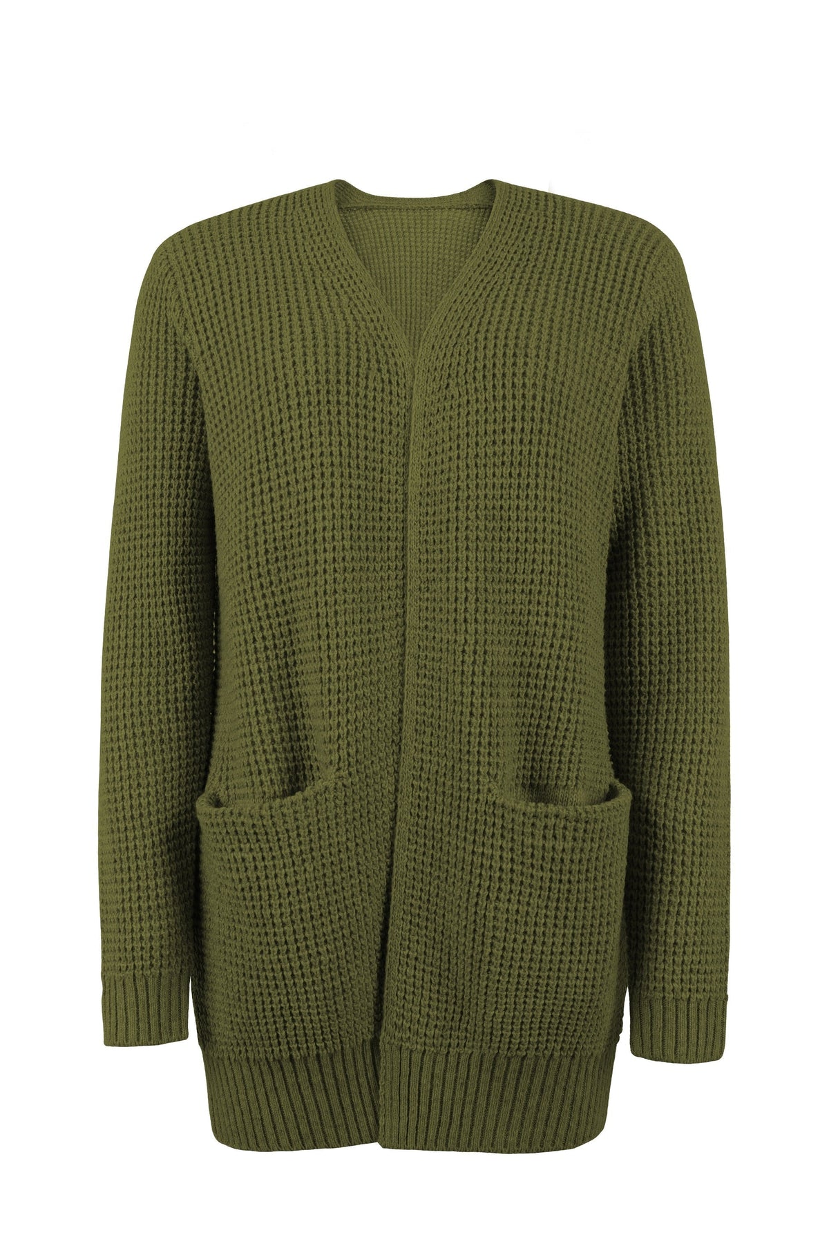 Women's Open Front Knit Cardigan for Weekends