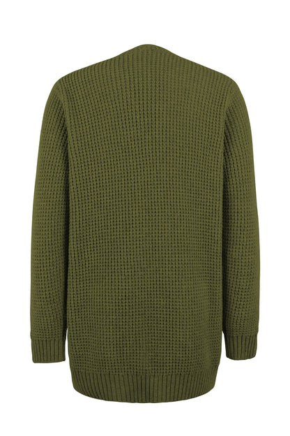 Women's Open Front Knit Cardigan for Weekends