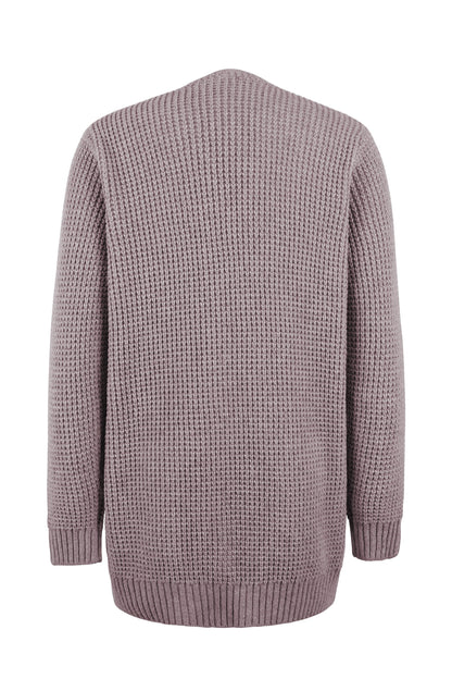 Women's Open Front Knit Cardigan for Weekends