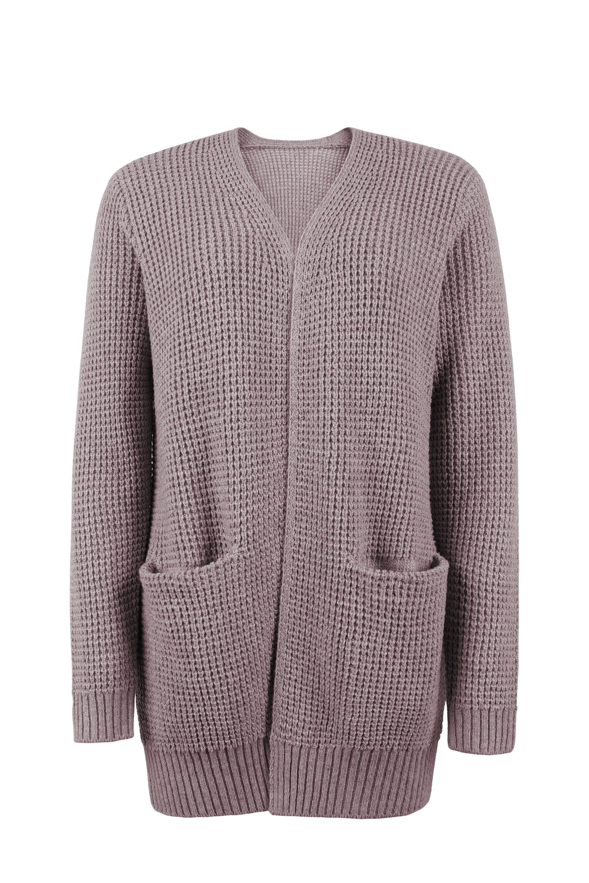 Women's Open Front Knit Cardigan for Weekends