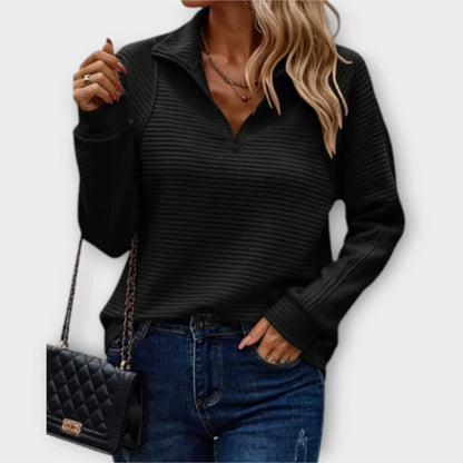 Women's Half-Zip Pullover for Casual Daywear