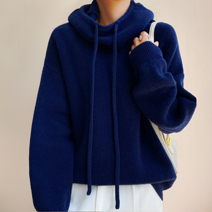 Women's Merino Turtleneck for Cool Weather